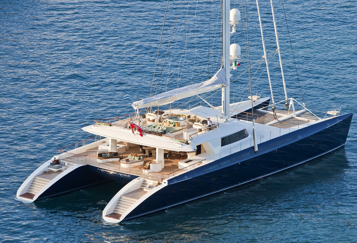 HEMISPHERE the world's largest sailing catamaran Luxury Charter Group