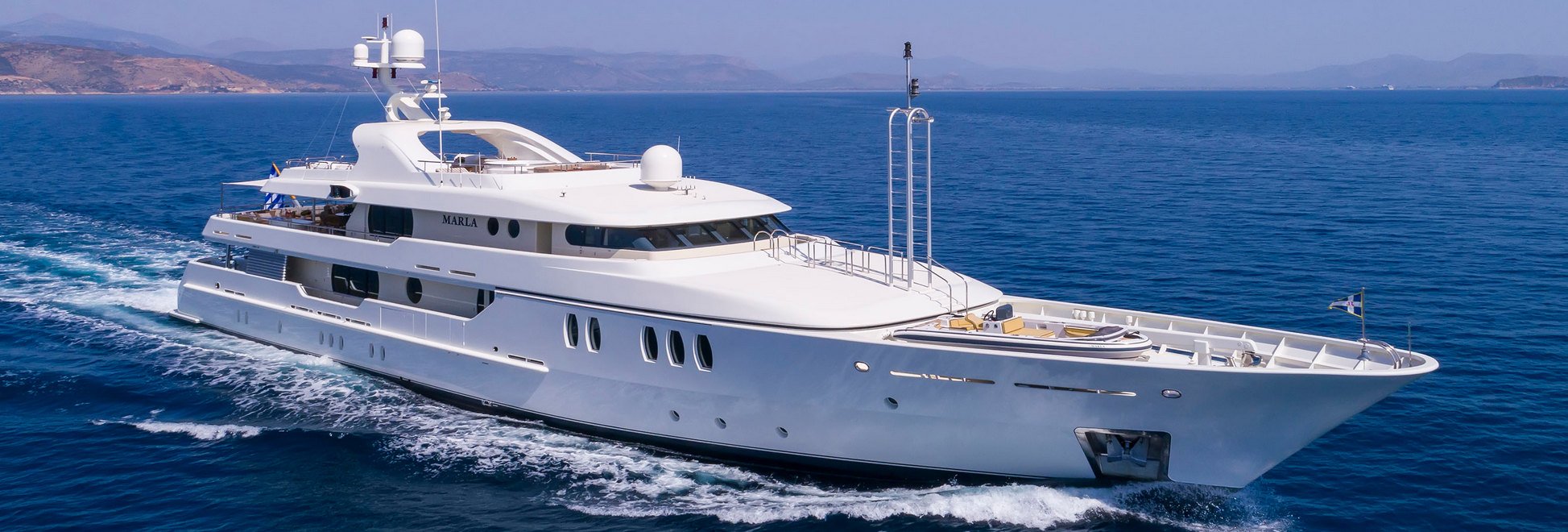 MARLA Motor Yacht Charter in Greece - Luxury Charter Group