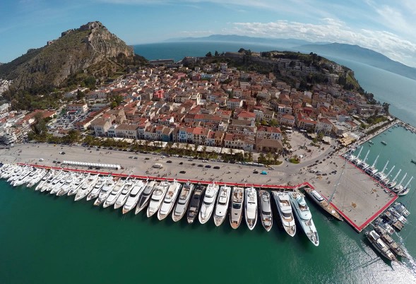 Trajet des salons nautiques 2015 en Méditerranée