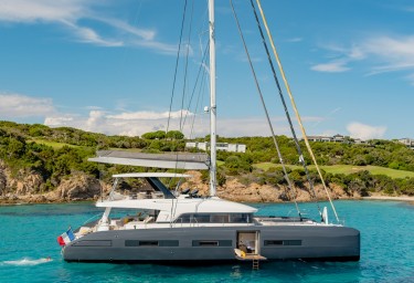 Charter BABAC the new Lagoon Seventy7 catamaran available in the Caribbean