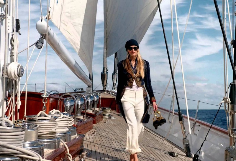 Ralph Lauren Channels Coastal Style with Effortless Elegance