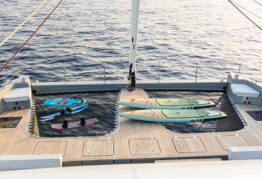 GREYB Foredeck with Water Toys